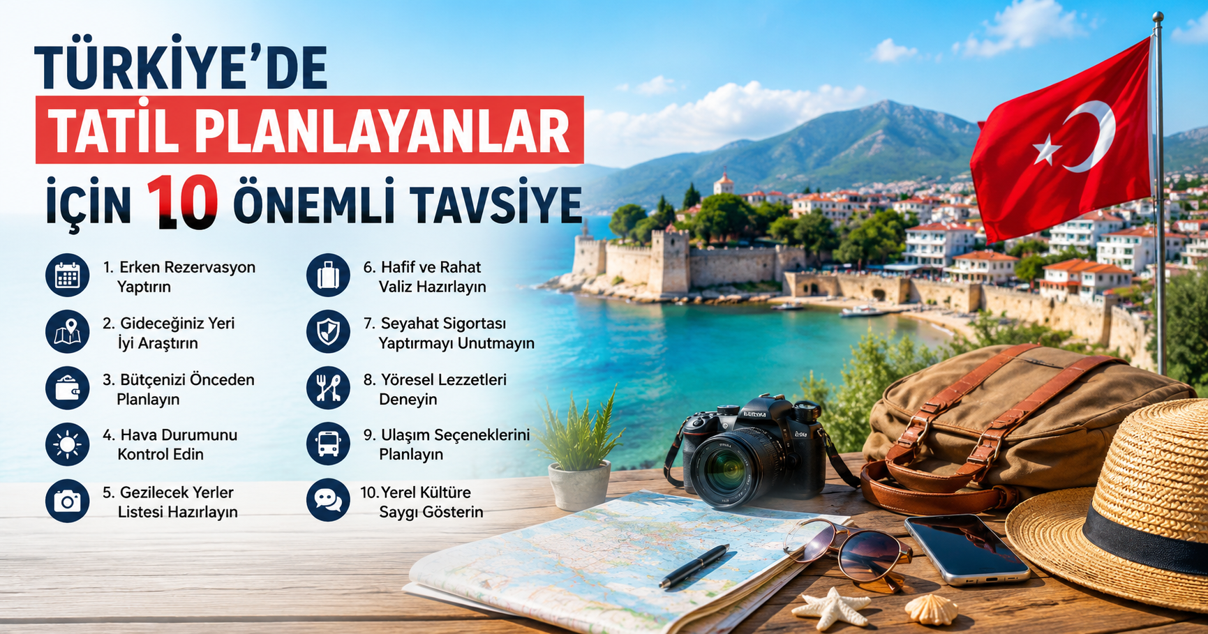 10 Important Tips for Planning a Holiday in Türkiye