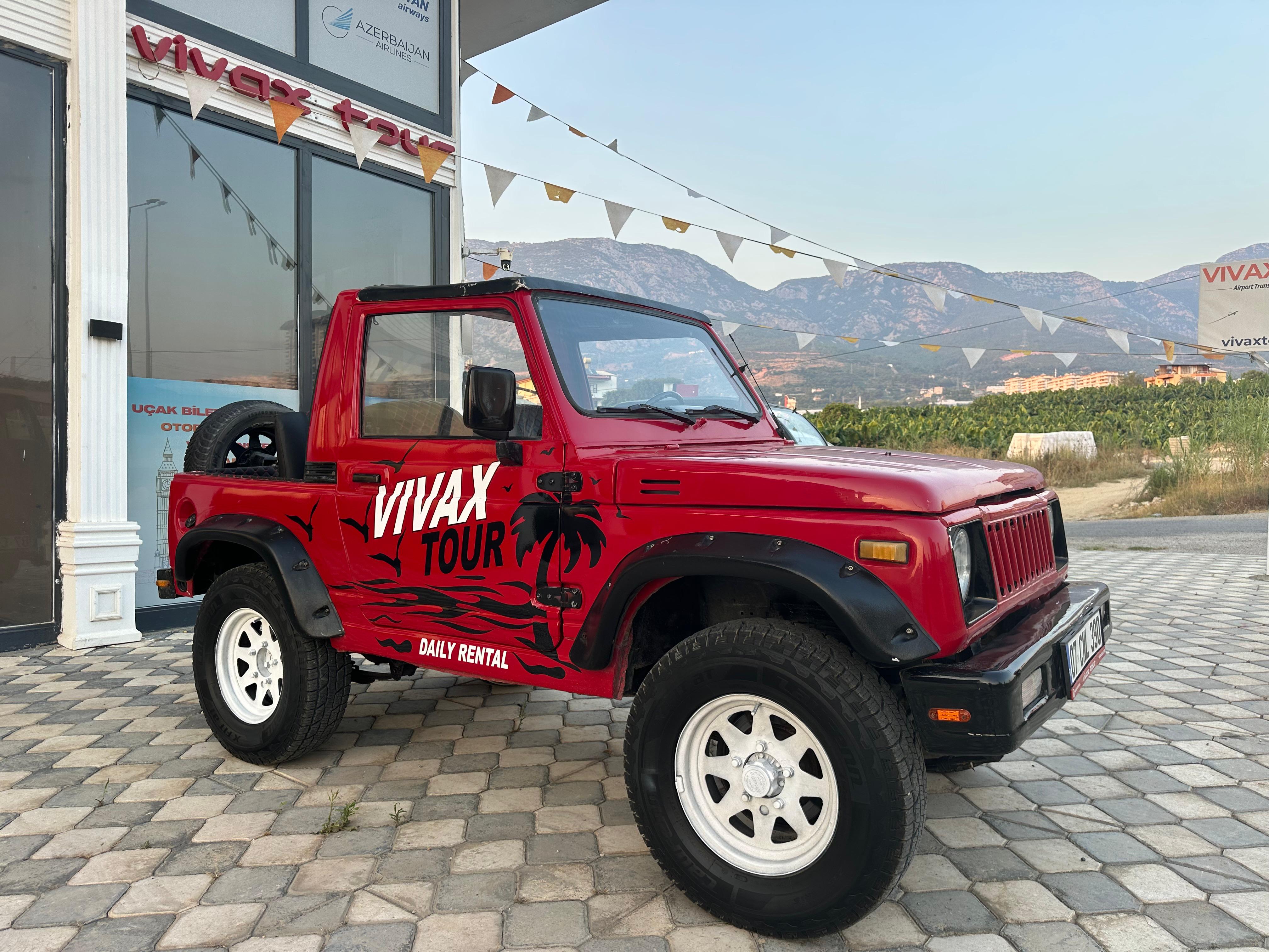 Alanya Jeep Rental | Affordable 4x4 Jeep Hire