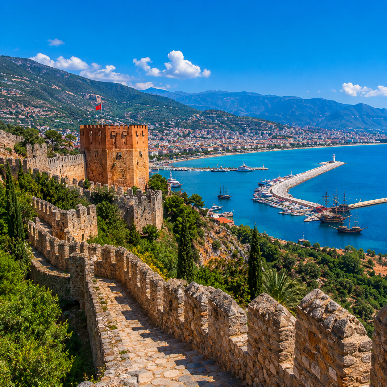 Alanya City & Cable Car Tour